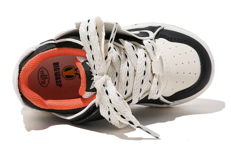 BIG WASP Wear-Resistant Anti-Kick Low-Top Kids' Skateboarding Shoes Kids' 4