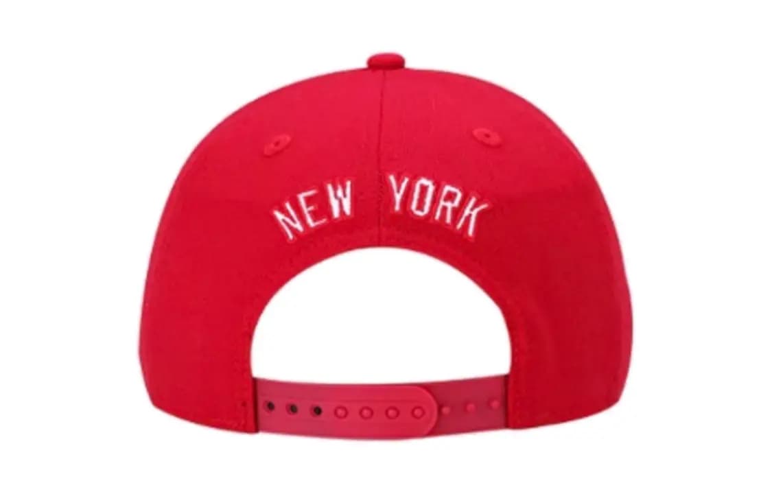New Era 9Fifty Baseball Kepkası Unisex Qırmızı 3