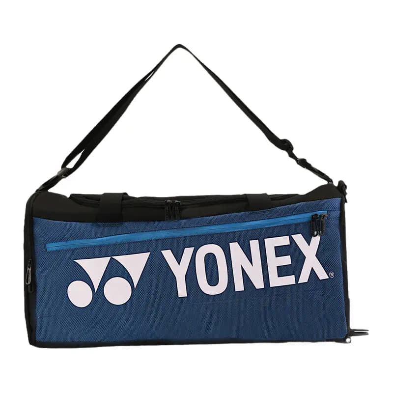 YONEX Multi-Function Competition Training Badminton Racket Bag Holds 1 Racket Fashion Trendy Crossbody Bag Dark Blue Unisex Front Pocket 3