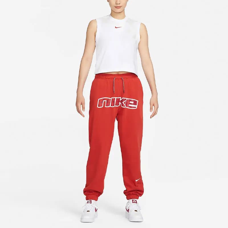 Nike Sportswear Logo Qadın İdman Jileti Ağ 3