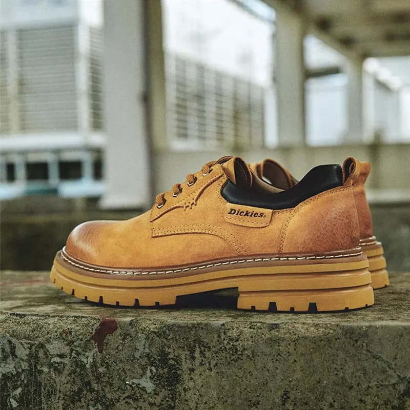 Dickies İş Çəkməsi Kişi Sarı/Qəhvəyi 7