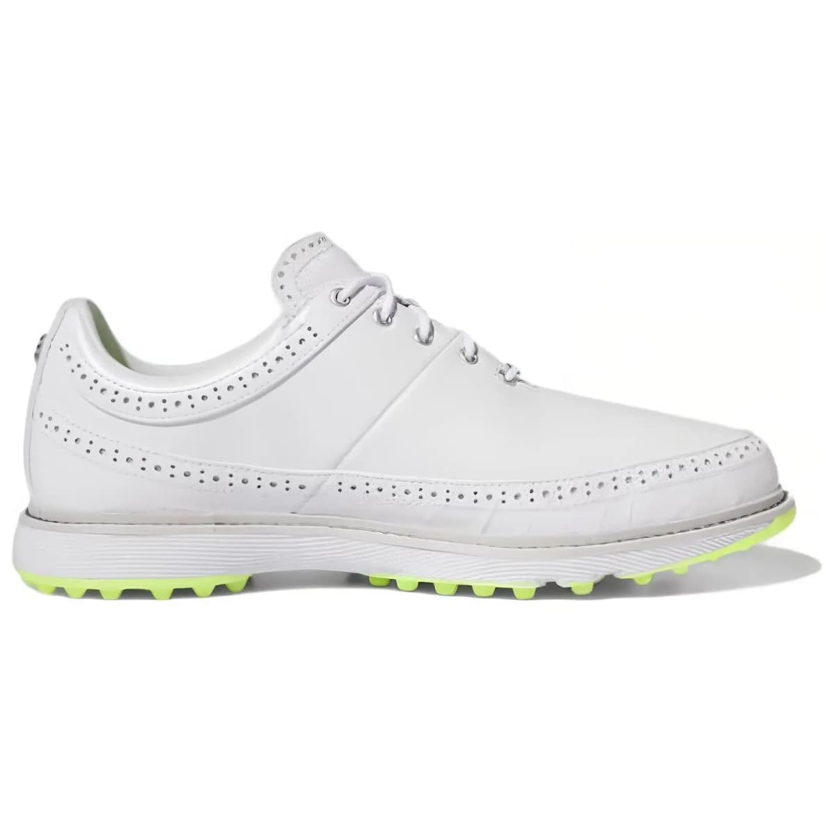 Adidas Originals MC80 Spikeless Golf Cloud White Matte Silver Lucid Lemon 2