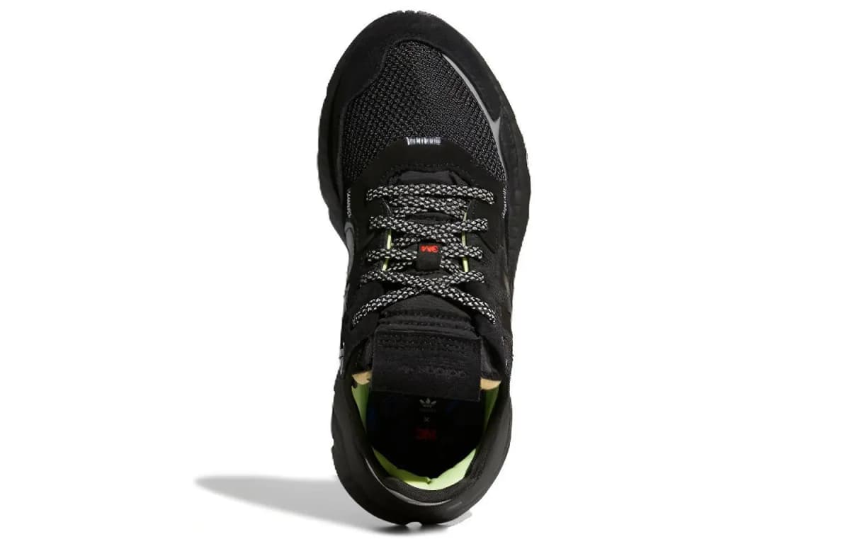 Adidas Originals Nite Jogger J Uşaq İdman Ayaqqabısı Qara 4
