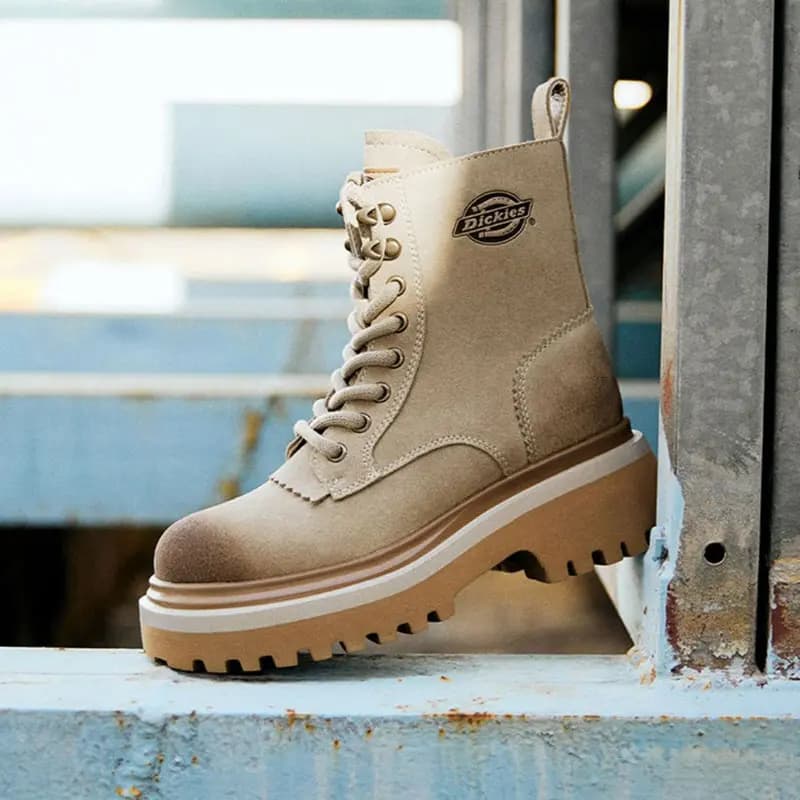 Dickies Martin Boots Women's Khaki 9