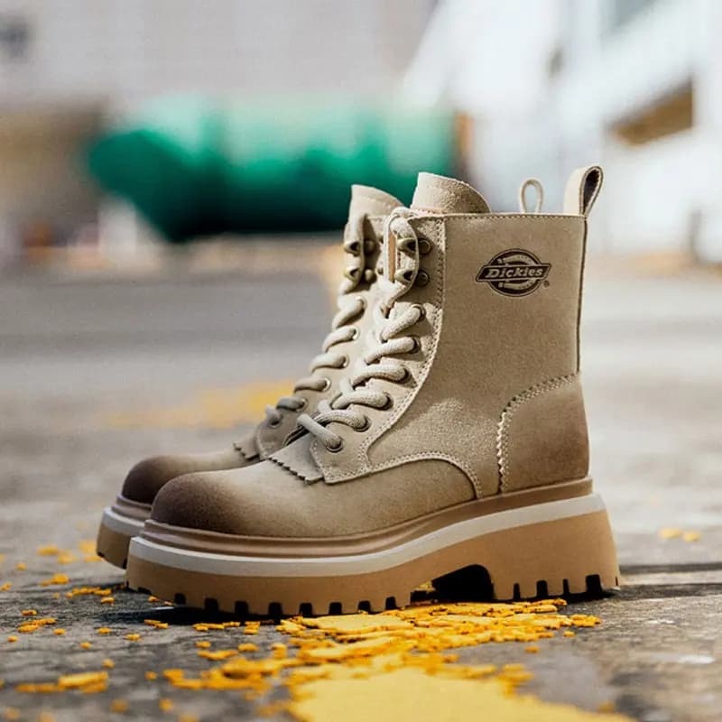 Dickies Martin Boots Women's Khaki 6