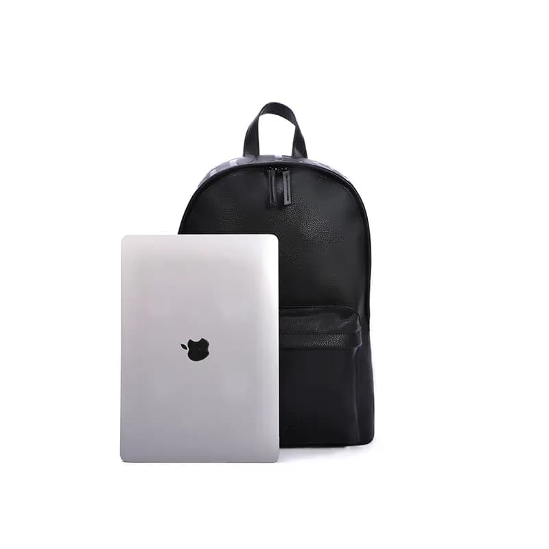 GUESS Synthetic Leather University Student Leather Lightweight Backpack Travel Backpack Laptop Backpack Regular Unisex 2