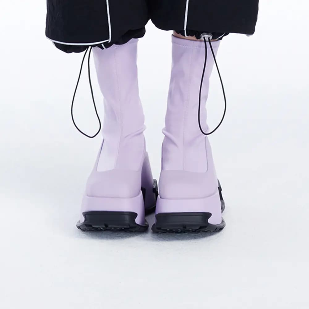 DAPHNE LAB Candy Series Ankle Boots 8.cm Women's 7