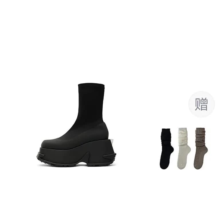 DAPHNE LAB Candy Series Ankle Boots 8.cm Women's 15