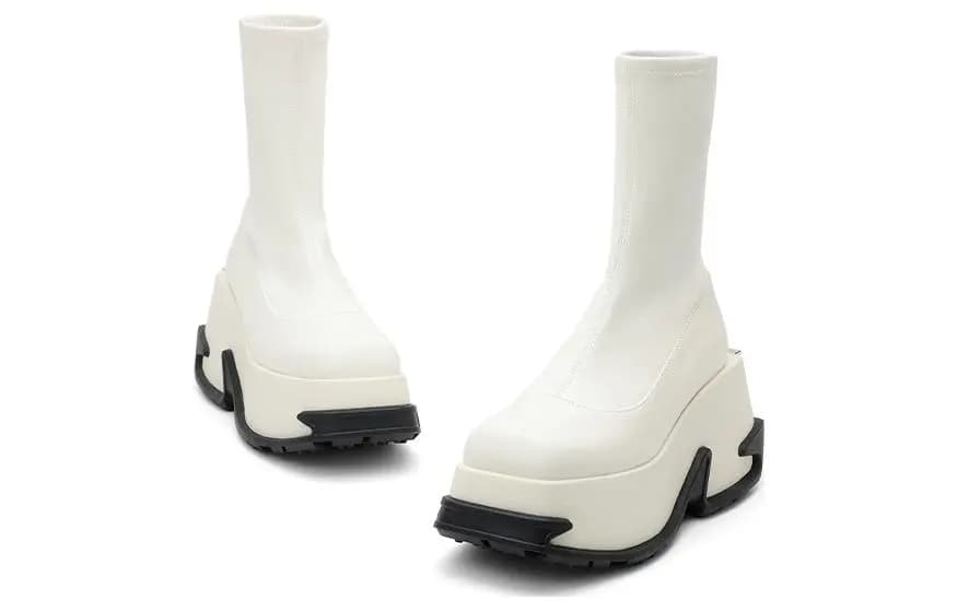 DAPHNE LAB Candy Series Ankle Boots 8.cm Women's 12