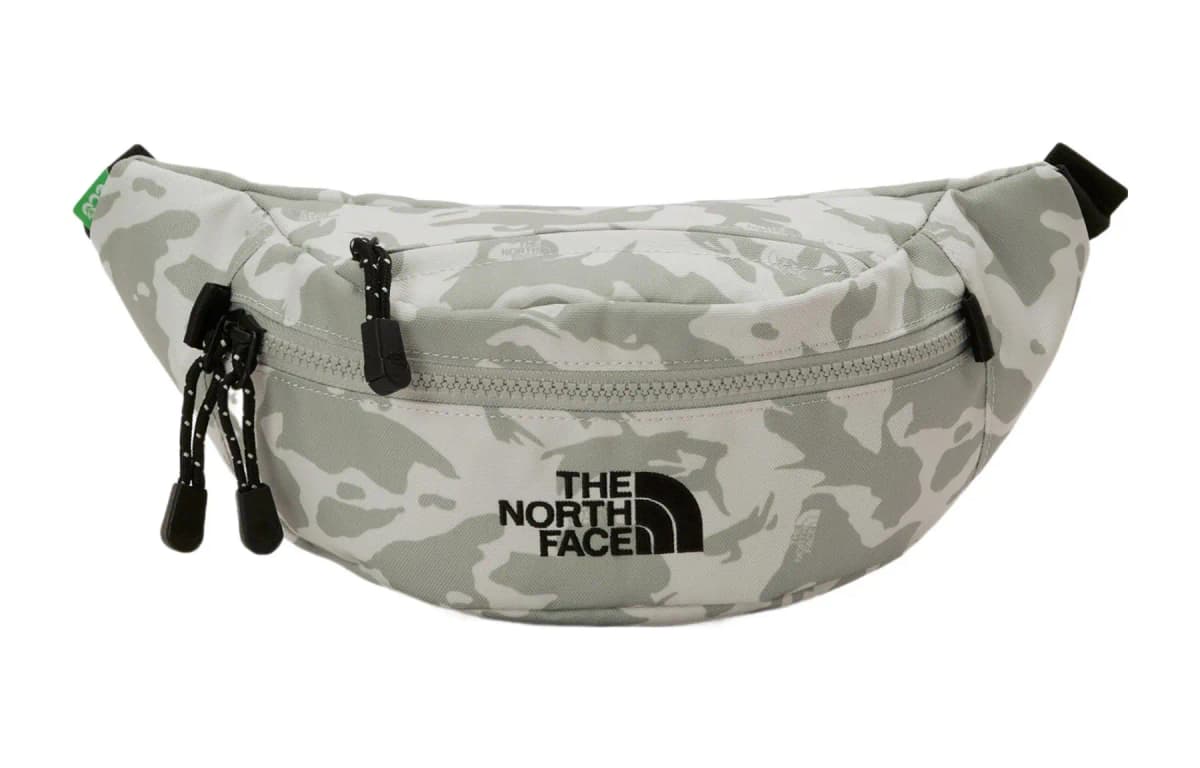 THE NORTH FACE 4.4L One Shoulder Crossbody Fanny Pack Outdoor Bag Polyester Light Beige Unisex