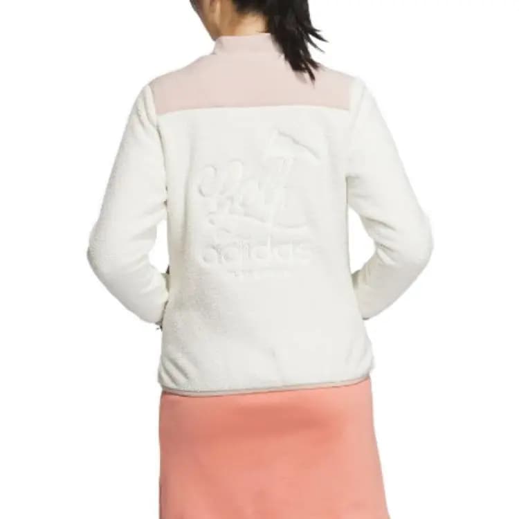 Adidas Velvet Jackets Women's White 3