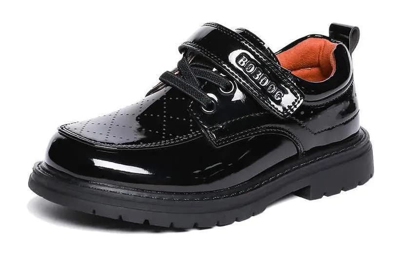 BOBDOG Lightweight Wear-Resistant And Slip-Resistant Kids' Leather Shoes Kids' 4