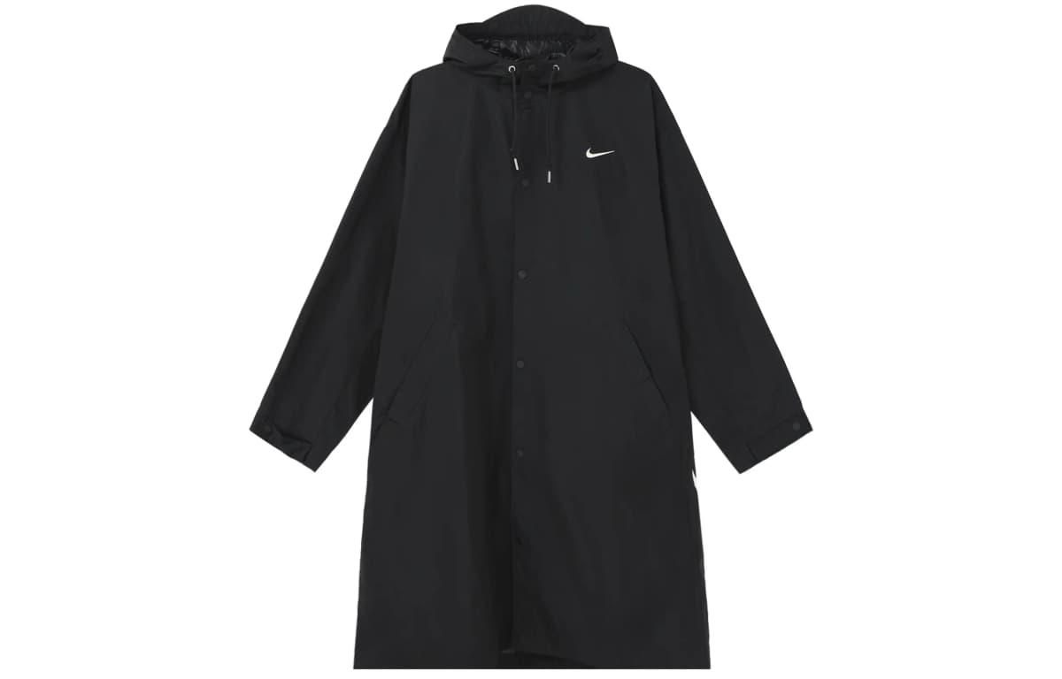 Nike Trench Coat Kişi Qara