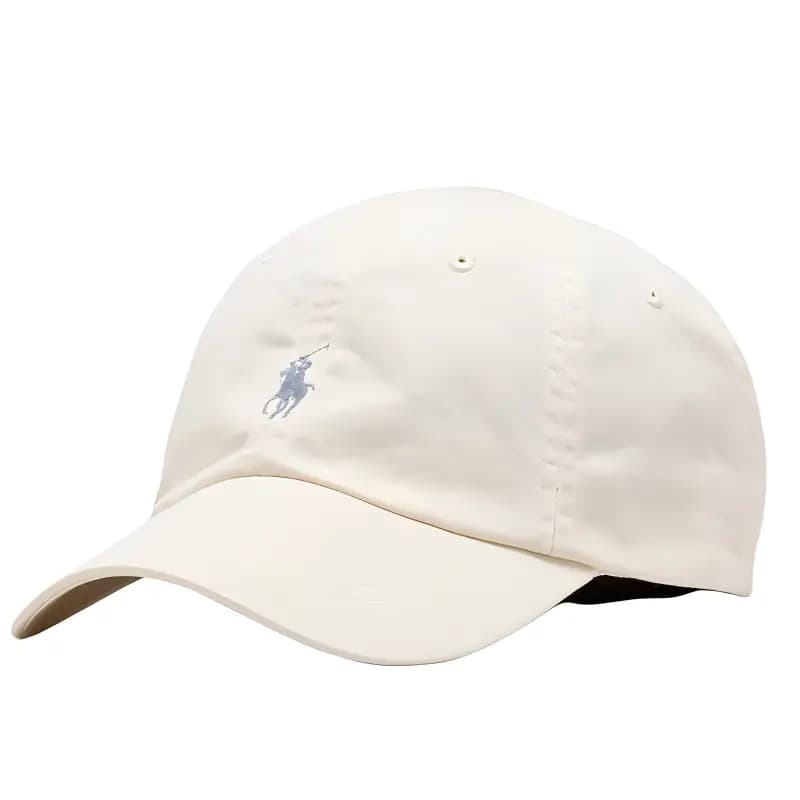 Polo Ralph Lauren Logo Embroidered Cotton Baseball Cap Kişi Ağ