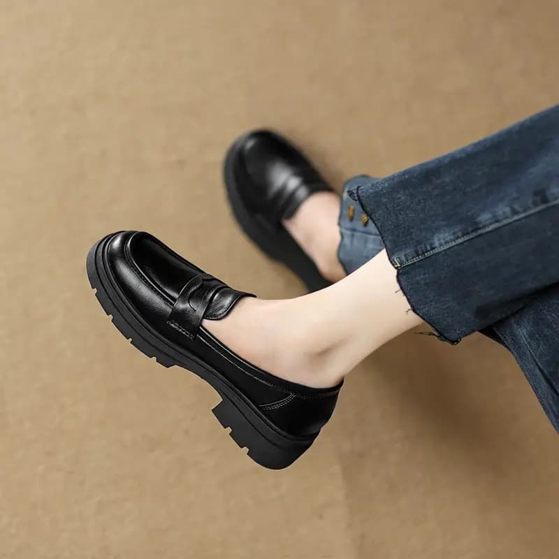 ZHR Loafer 3.5sm Qadın Qara 4