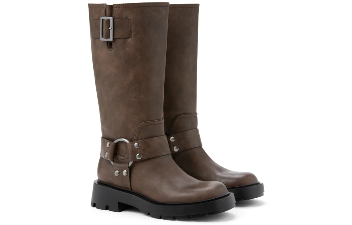CHARLES&KEITH Qadın Uzunboğaz Çəkmə 6
