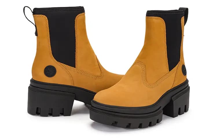 Timberland Everleigh Chelsea Qadın Çəkməsi Sarı 5