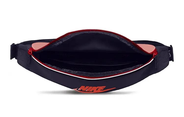 Nike Heritage Polyester Fanny Pack Unisex Blue Black 3