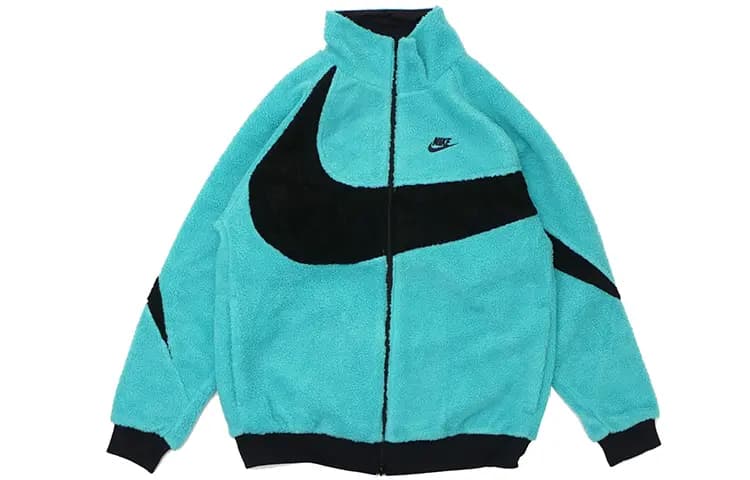 Nike Big Swoosh Reversible Ceket Kişi Göy