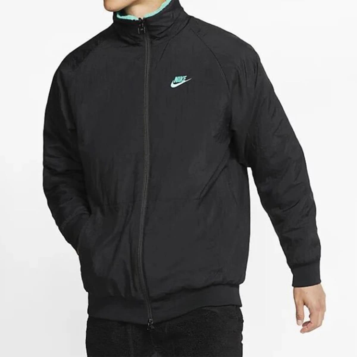 Nike Big Swoosh Reversible Ceket Kişi Göy 4