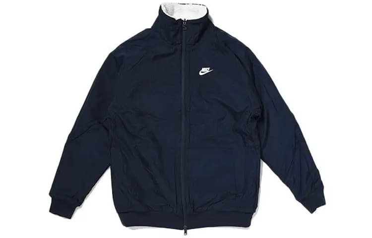 Nike Big Swoosh Reversible Boa Pencək Ağ/Qara 3