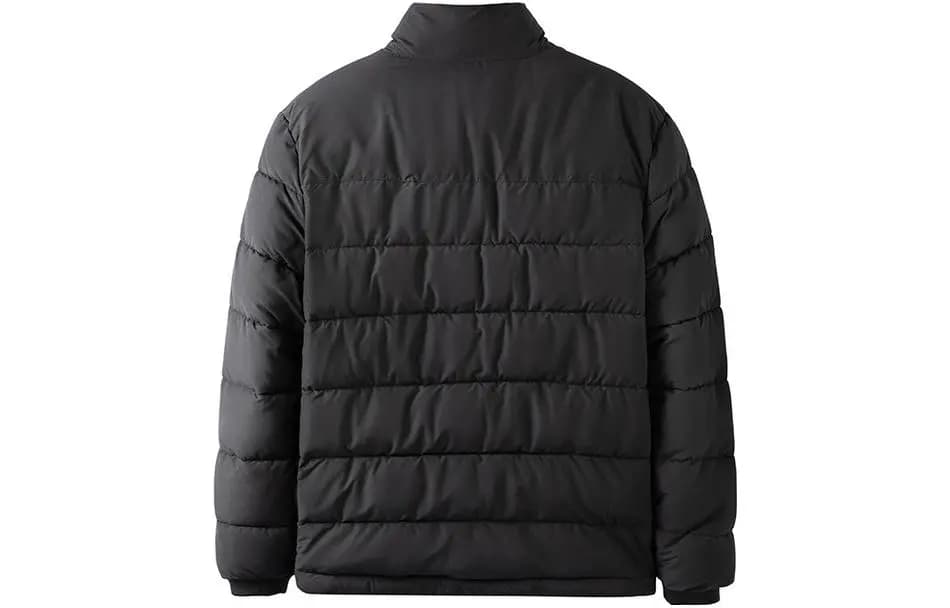 Timberland Solid Color Outdoor Warm Windproof Breathable Puffer Jacket Men's Black 2