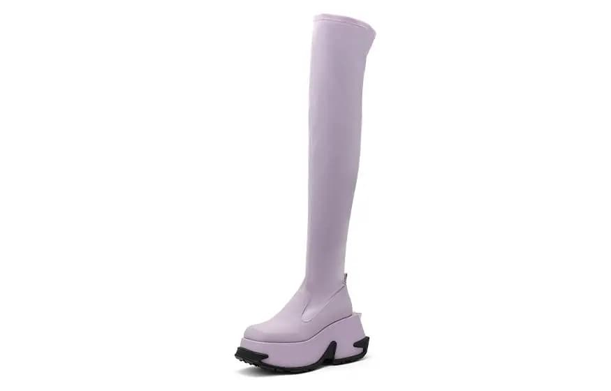 DAPHNE LAB Candy Series Over-the-knee Çəkmə Qadın 9.5sm 3