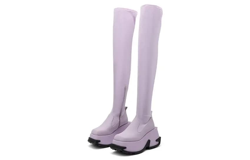 DAPHNE LAB Candy Series Over-the-knee Çəkmə Qadın 9.5sm 4