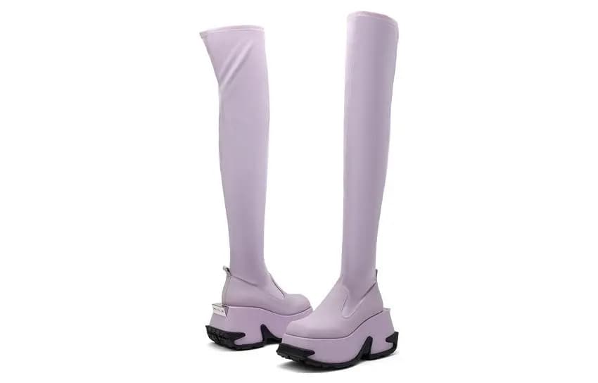 DAPHNE LAB Candy Series Over-the-knee Çəkmə Qadın 9.5sm 6
