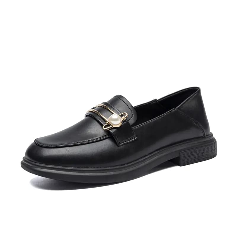ZHR Vintage İnci Detaylı Qadın Loafer 3