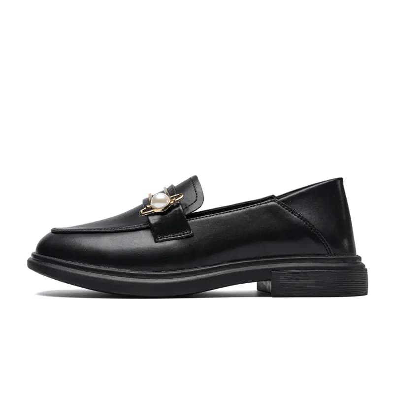 ZHR Vintage İnci Detaylı Qadın Loafer