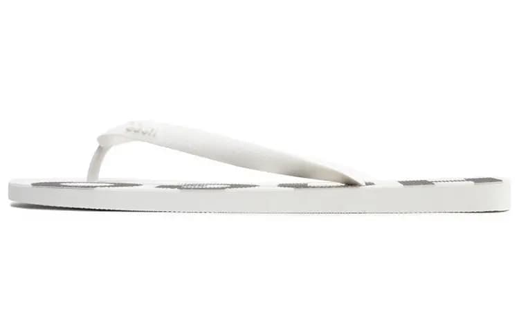 HUGO BOSS Logo Print Slide Sandals Kişi Ağ