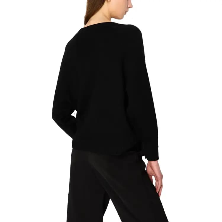 ARMANI EXCHANGE FW23 Qadın Sviteri Qara 3