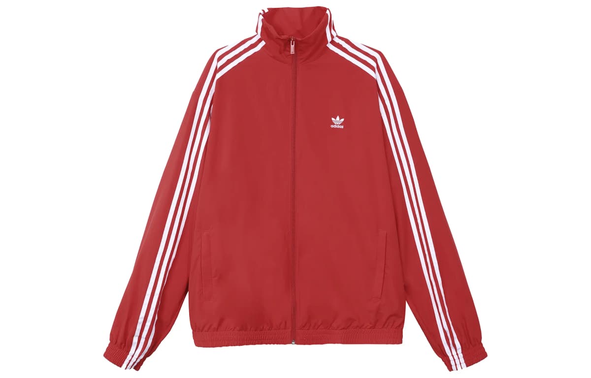 Adidas Originals ADILENIUM Qadın Gödəkçəsi Açıq Qırmızı
