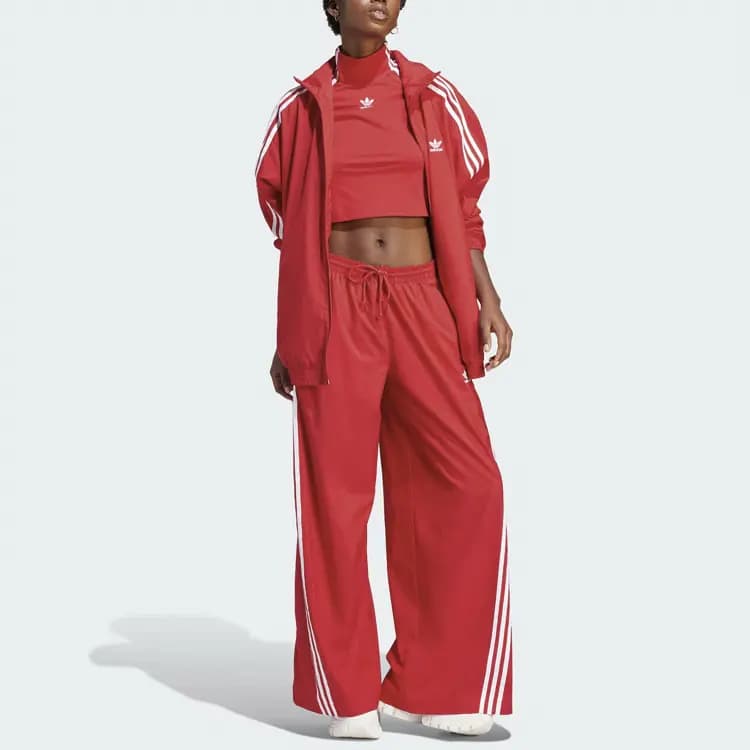 Adidas Originals ADILENIUM Qadın Gödəkçəsi Açıq Qırmızı 3