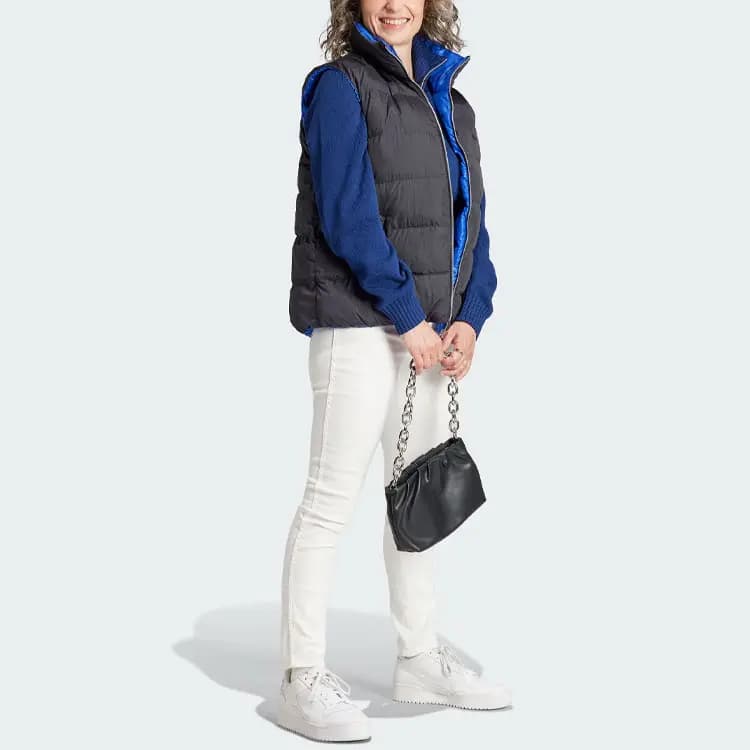 Adidas Originals REVER Qadın Jileti Qara 6
