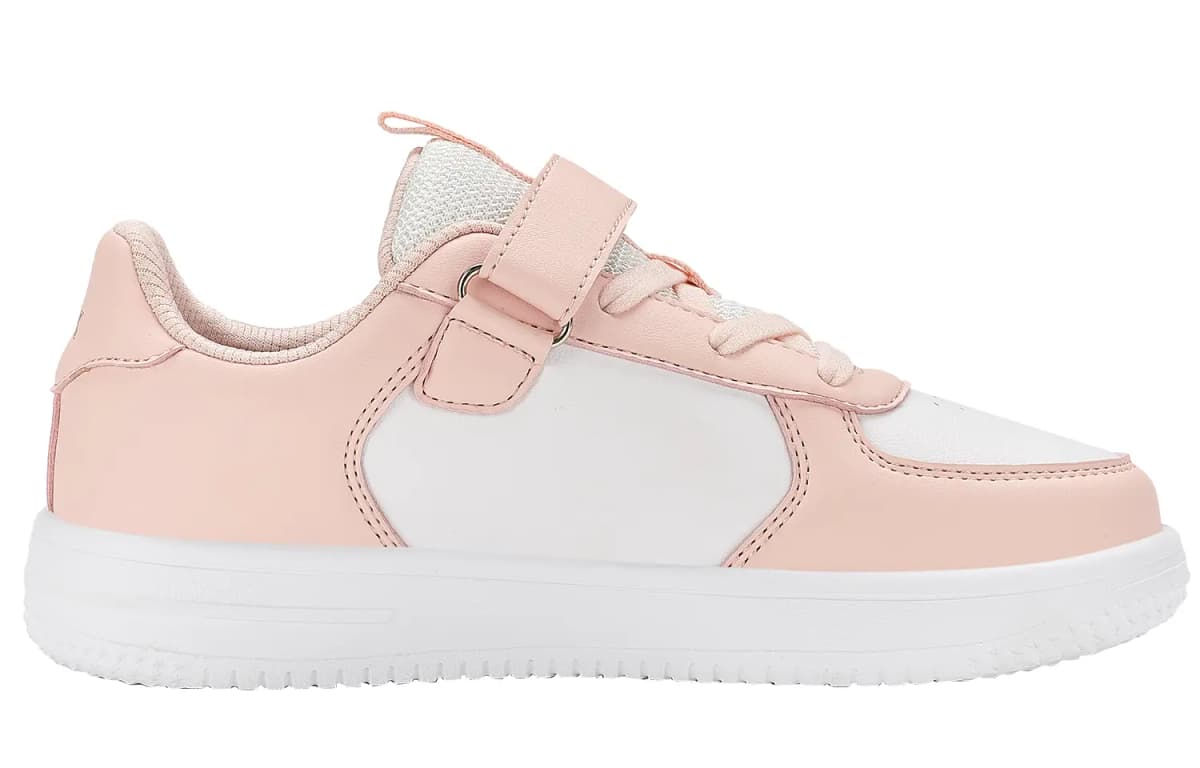 PEAK Low-Top Kids' Skateboarding Shoes Light Pink And White Teenagers 2