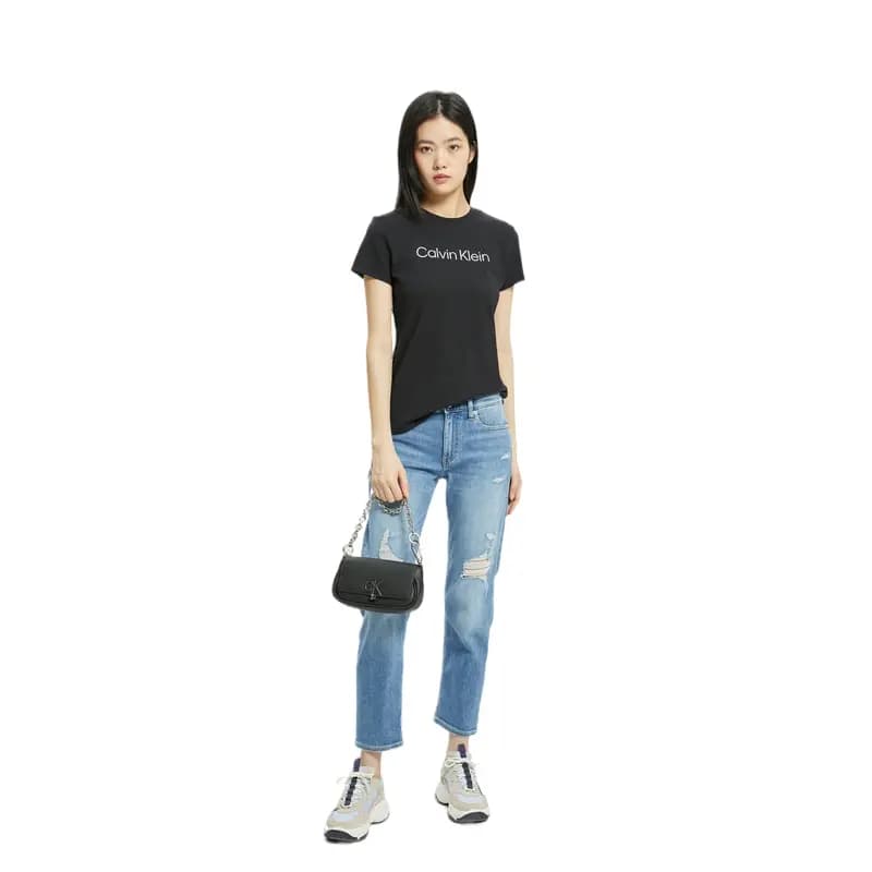 CALVIN KLEIN Qadın Çiyin Çantası Qara 5