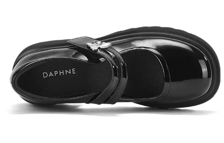 DAPHNE Qadın Mary Jane Ayaqqabısı 5.6sm Qara 4