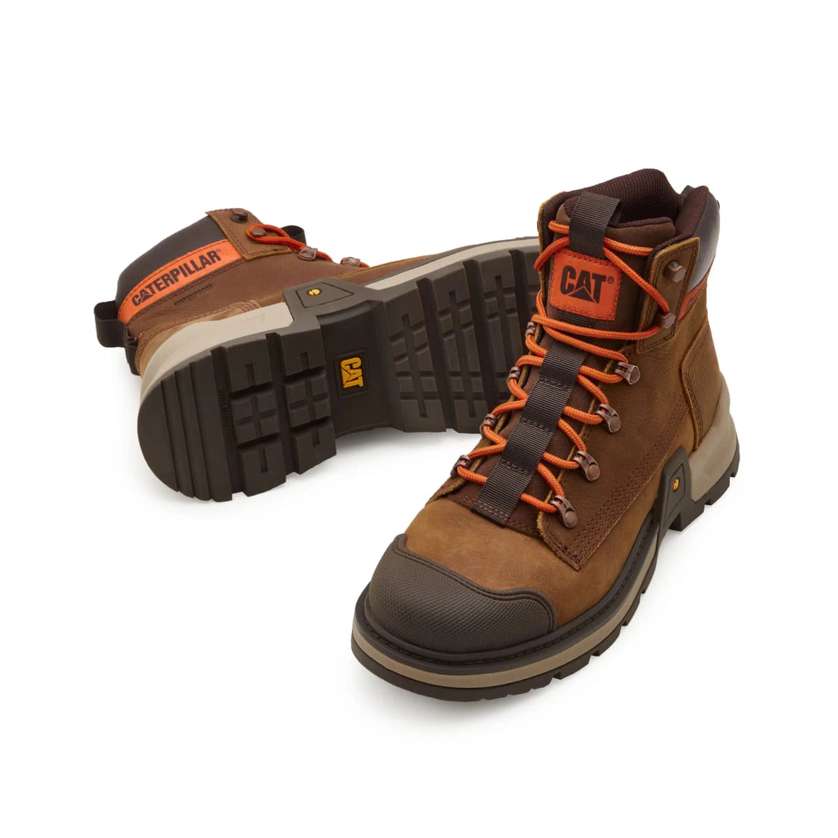 CAT Short Martin Boot Men's Brown 3