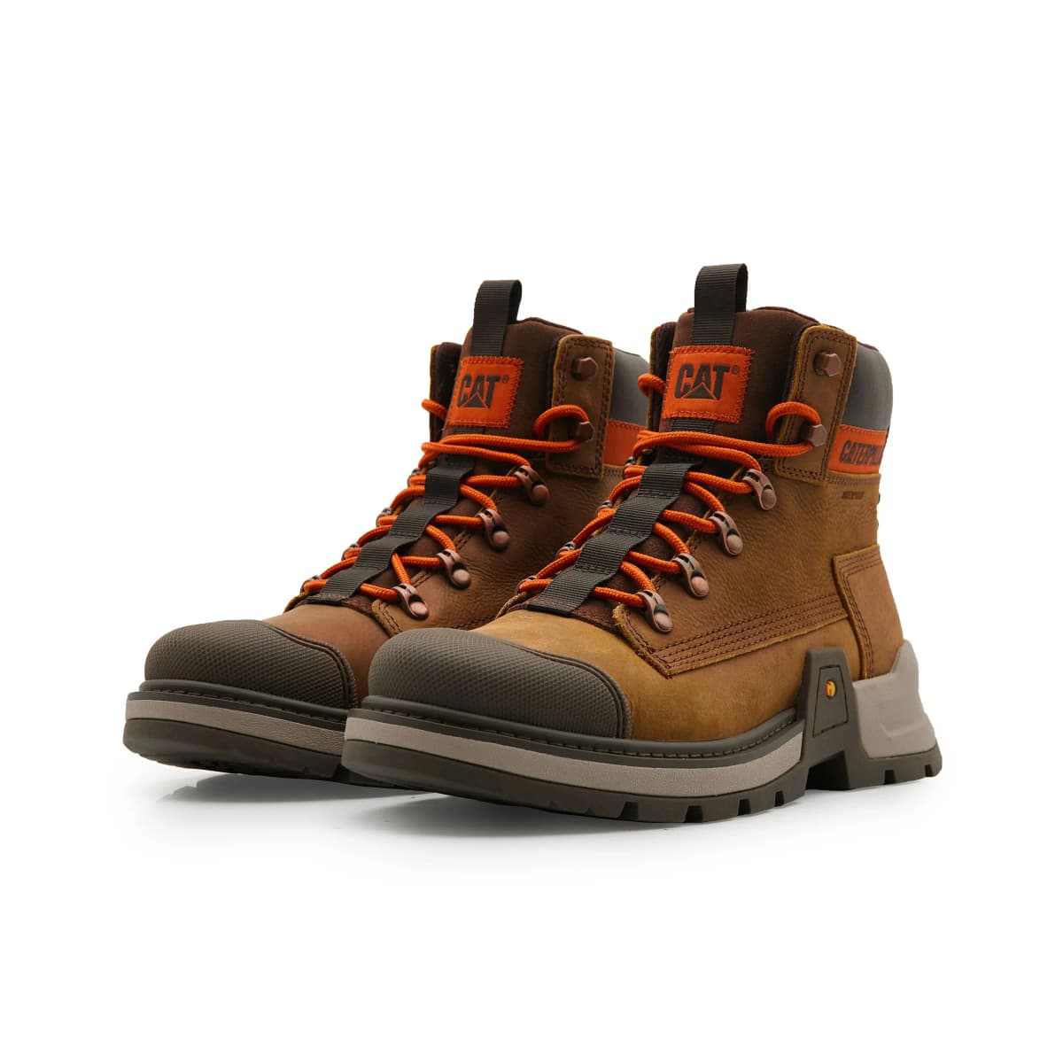 CAT Short Martin Boot Men's Brown 2