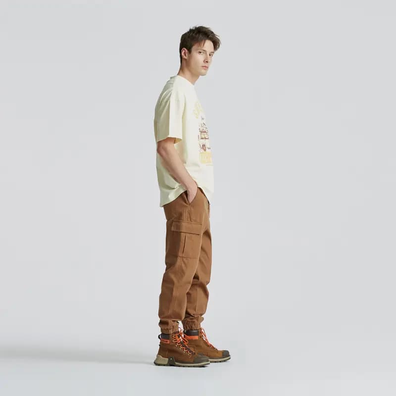 CAT Short Martin Boot Men's Brown 8