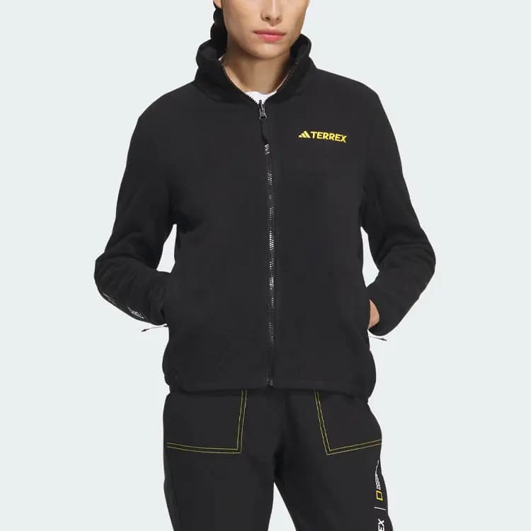 Adidas Qadın Küləkeçirməyən Pencək Qara 6