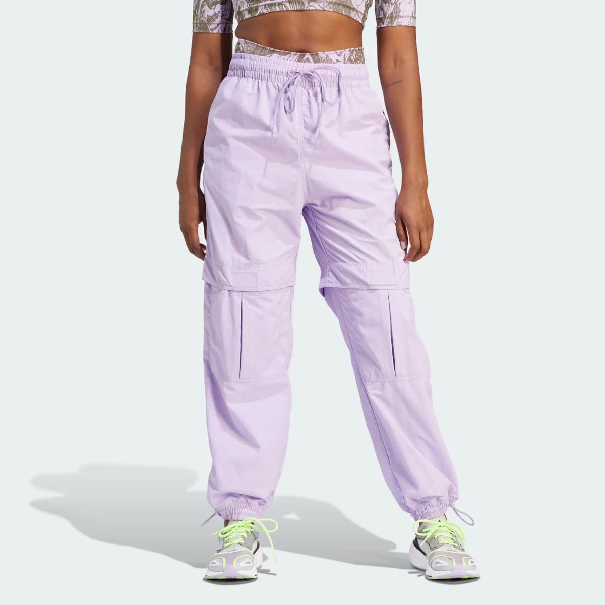 Stella Mccartney X Adidas ASU Cargo Pants Women's Pink Purple 2