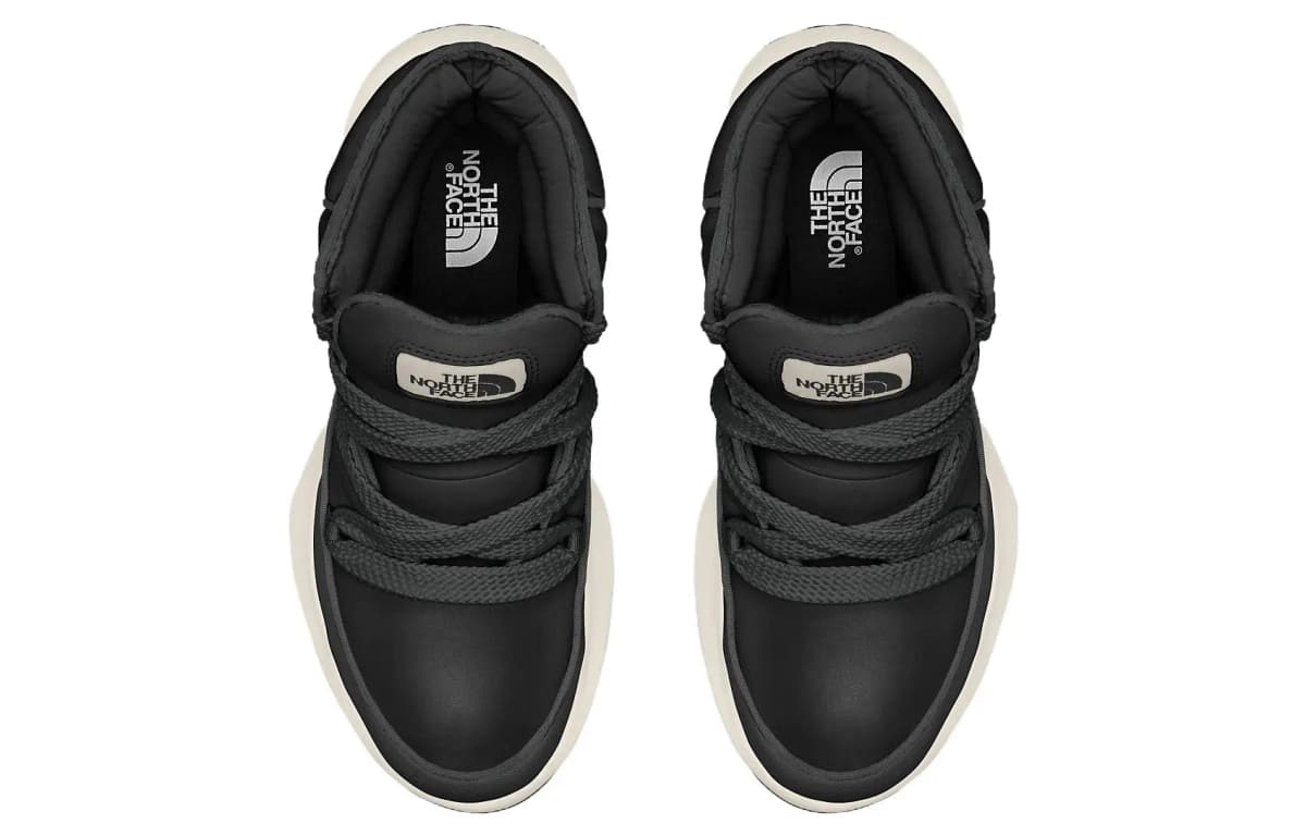 THE NORTH FACE Halseigh Thermoball Lace Waterproof Boots Qadın Tnf Black Asphalt Grey 3