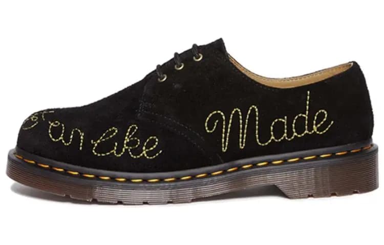Dr.Martens 1461 Desert Oasis Suede Shoes 'Black Brown'