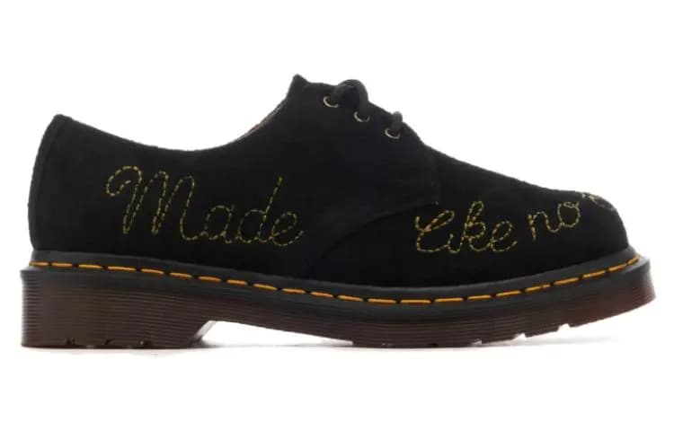 Dr.Martens 1461 Desert Oasis Suede Shoes 'Black Brown' 2