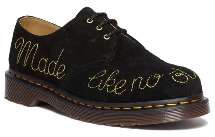Dr.Martens 1461 Desert Oasis Suede Shoes 'Black Brown' 3