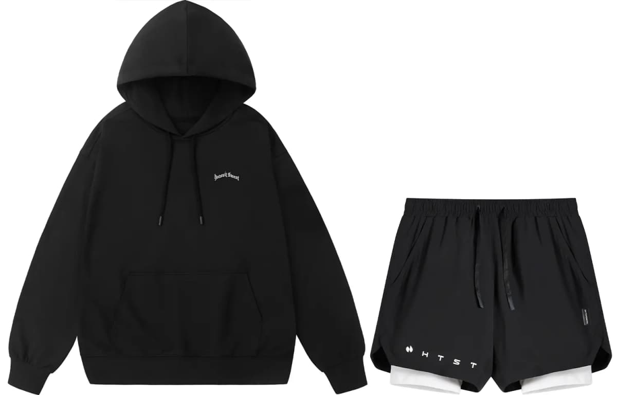 HOTSUIT Sweatshirt Dəsti Kişi 10