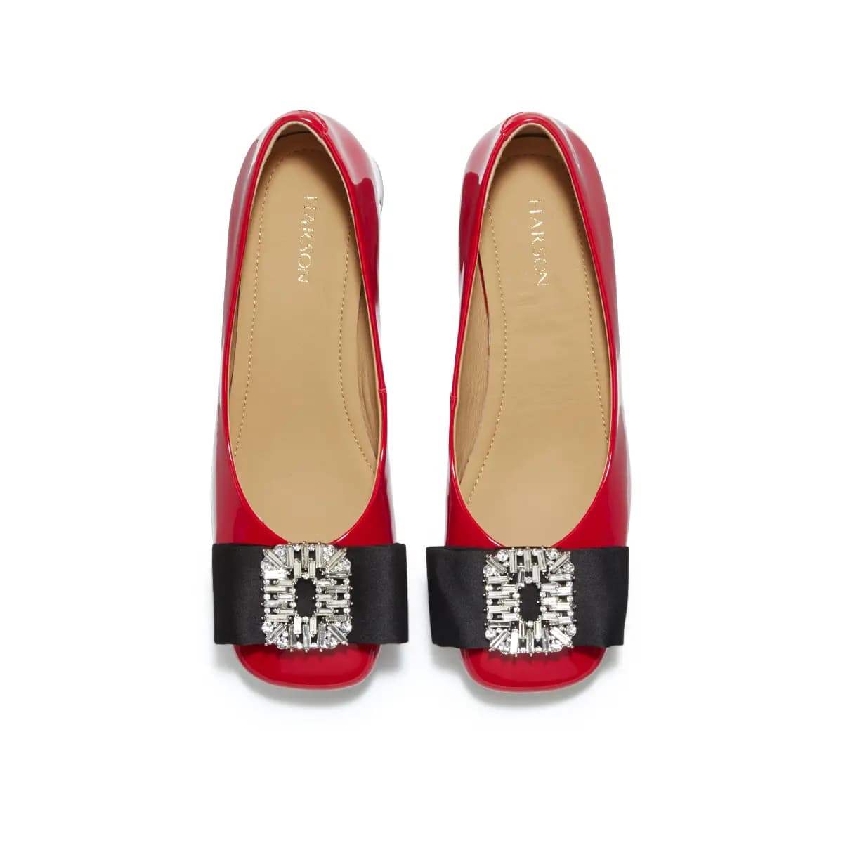 HARSON Chunky Heel High Heels 4cm Women's 8